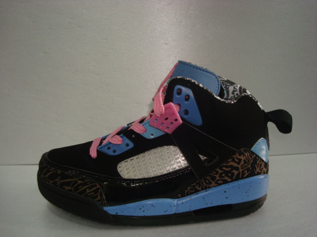 Womens Air Jordan 3.5 Black Blue Pink Shoes