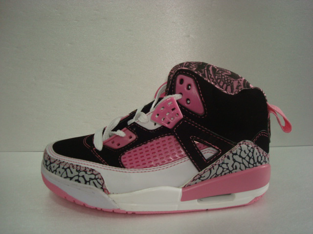 Womens Air Jordan 3.5 Black Pink Grey Cement White Shoes