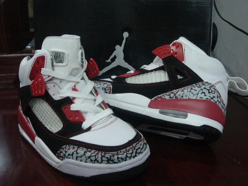 Womens Air Jordan 3.5 White Black Red Grey Cement Shoes