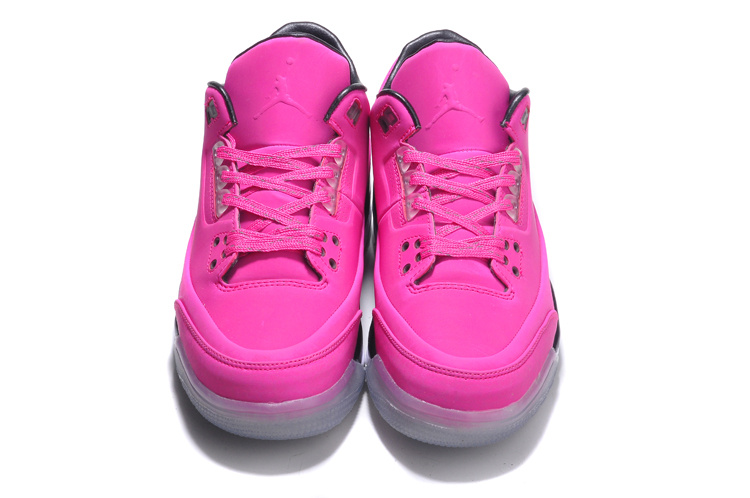 Womens Air Jordan 5Lab3 Pink Black Shoes - Click Image to Close